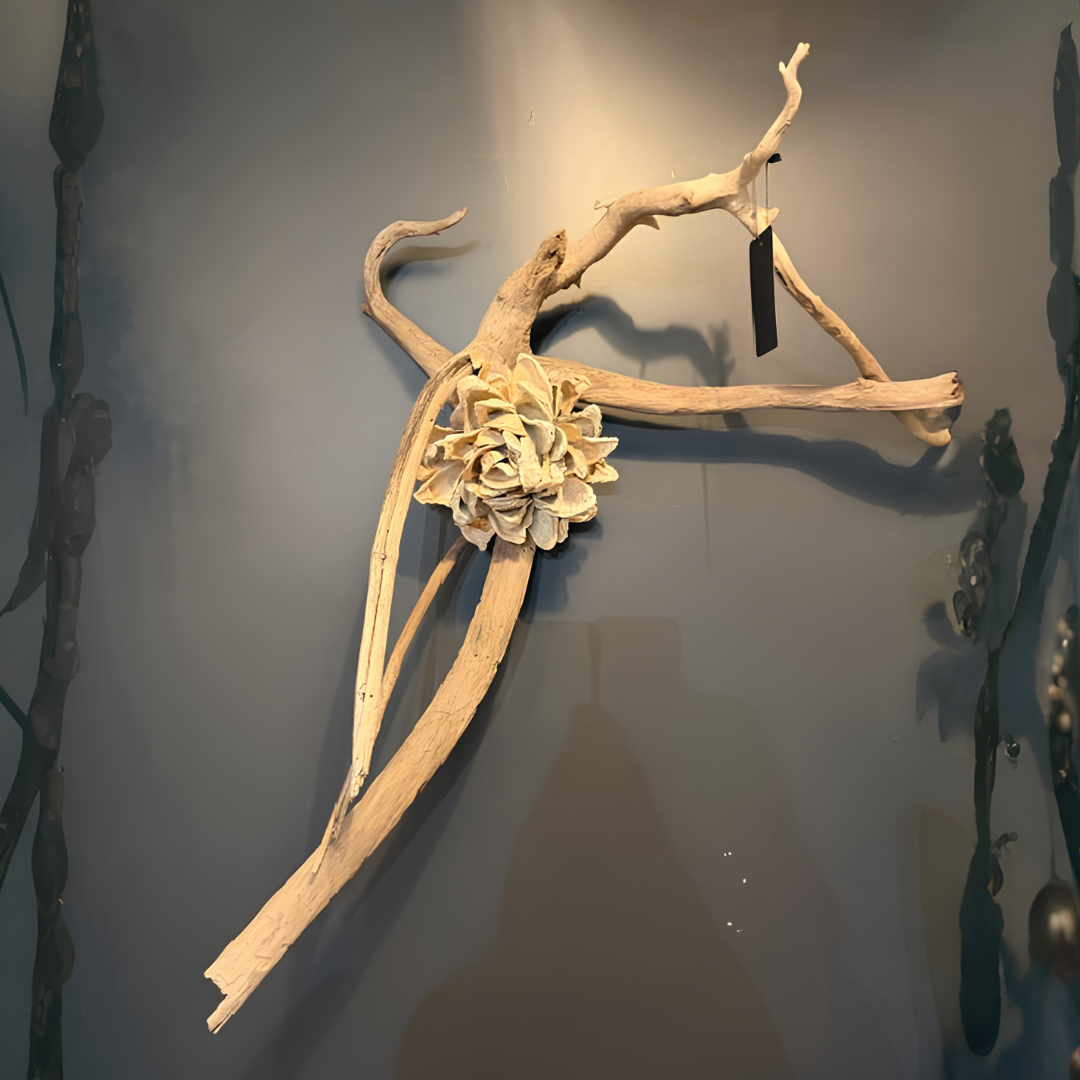 Large Driftwood with Magnolia