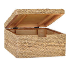Waterhyacinth Putar Square Coffee Table Trunk