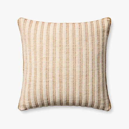 PAL0059 Callahan Natural / Amber - 24'' x 24'' / Down-Filled