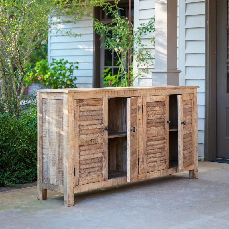 Aged Shutter Console
