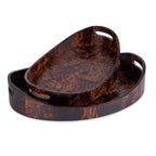 Nesting Regent Trays, S/2