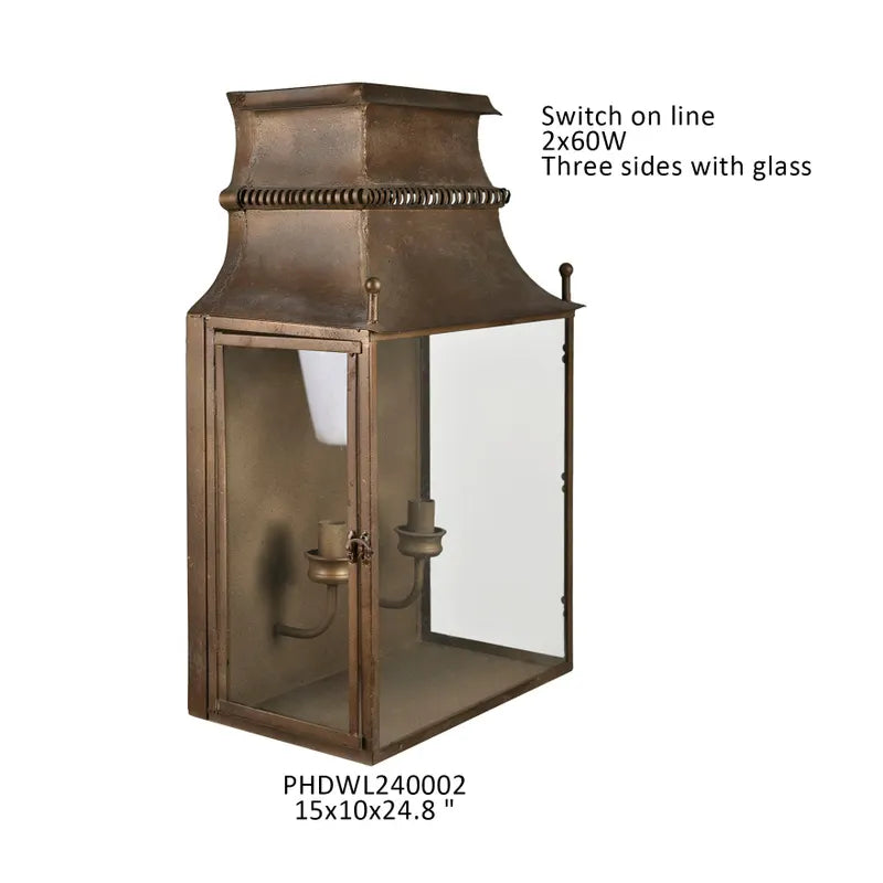 GATE HOUSE WALL LANTERN