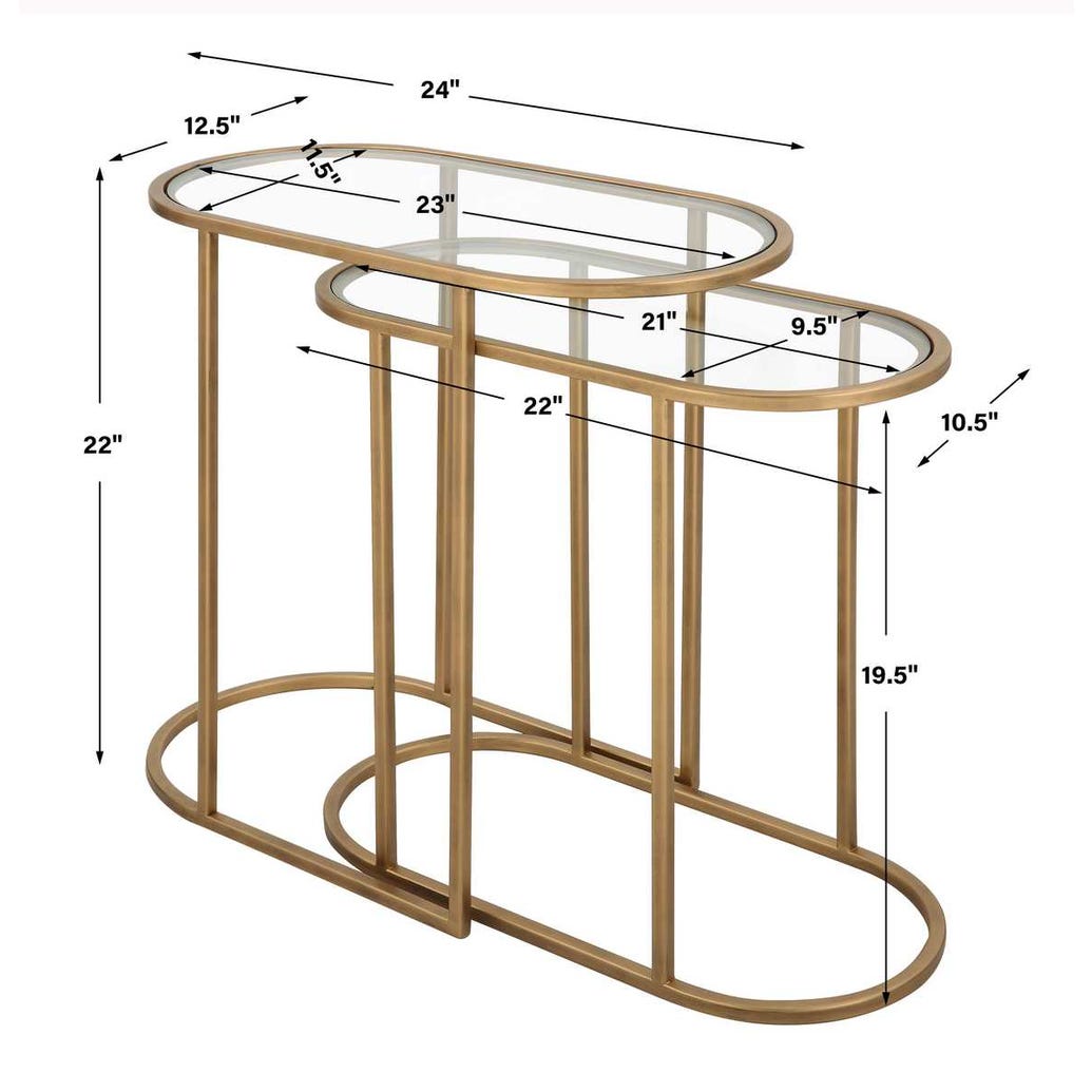 ACCENT FURNITURE - S/2