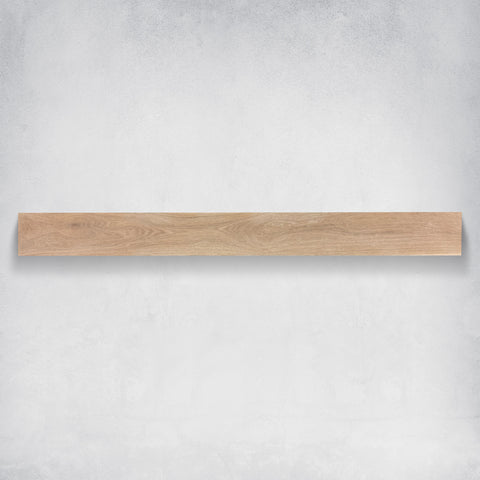 White Oak Fireplace Mantel 36" Unfinished