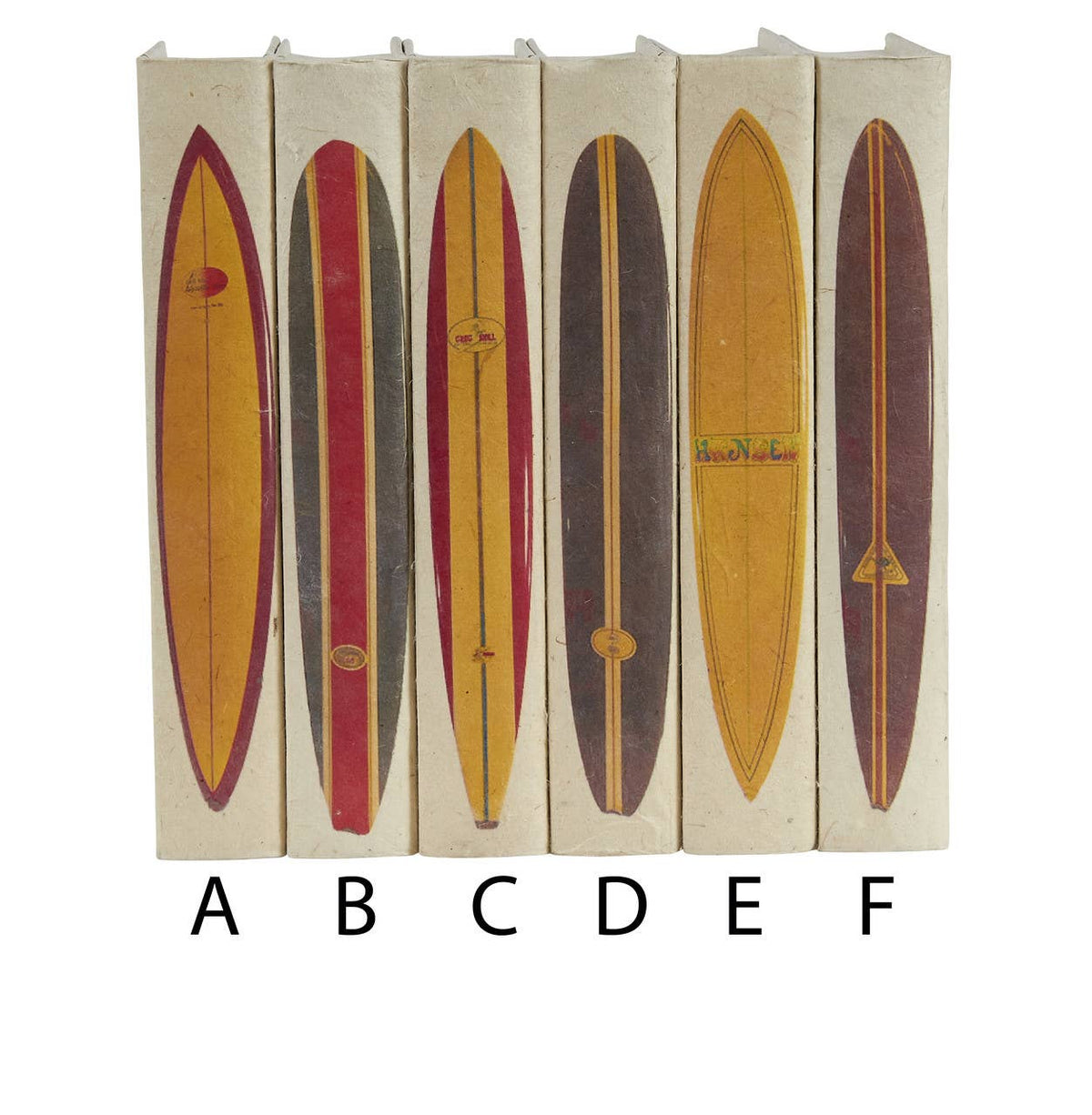 Surfboards- By The Book / Off-White Cover / 9.5"