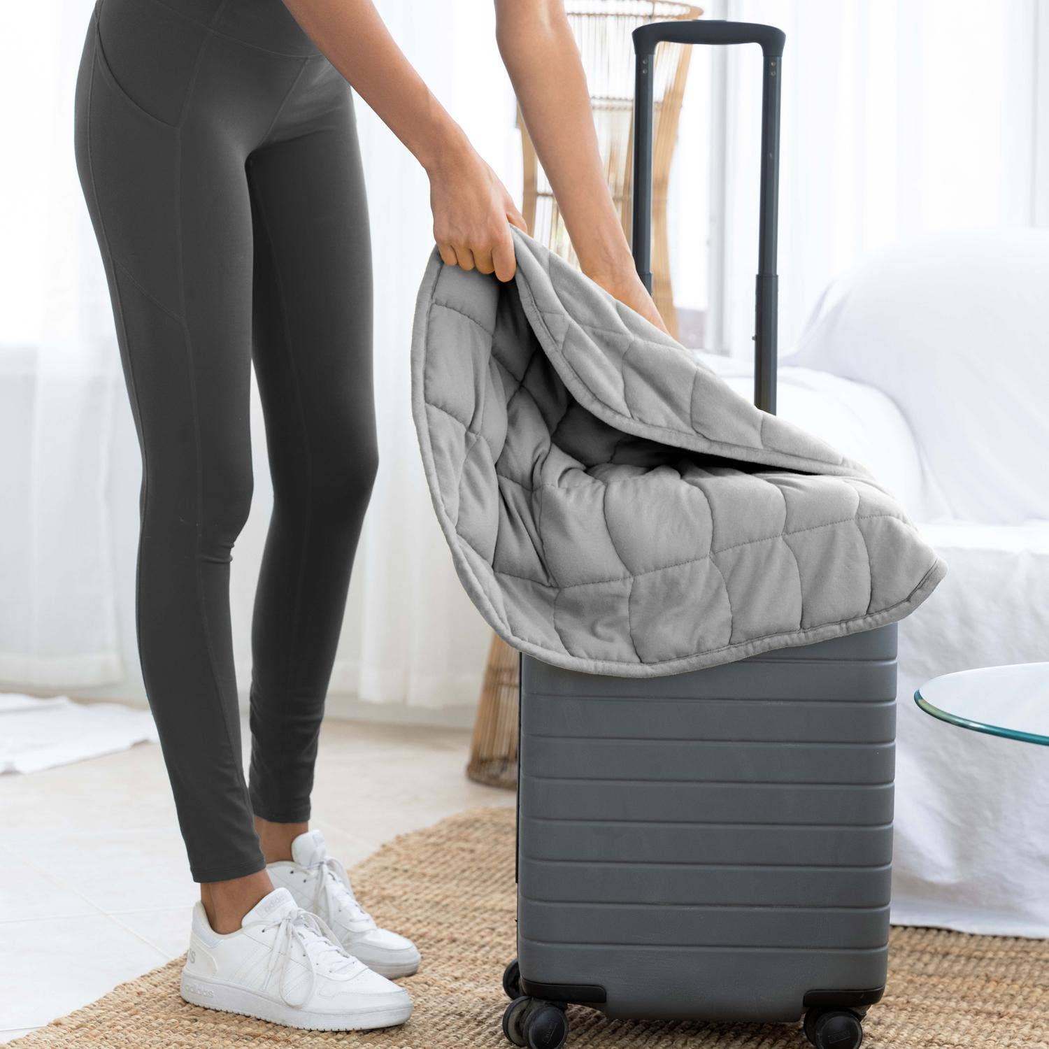 Elephant Gray Nodpod BODY  - Weighted Blanket