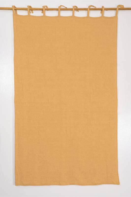 Handmade Solid Linen Curtains – Elegant, Modern Style