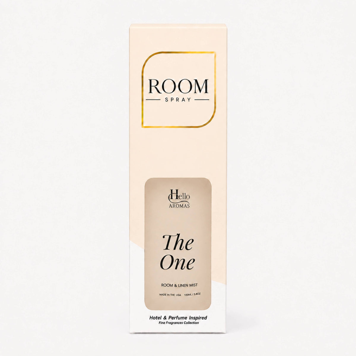 The One Room + Linen Spray 100ml Glass Bottle