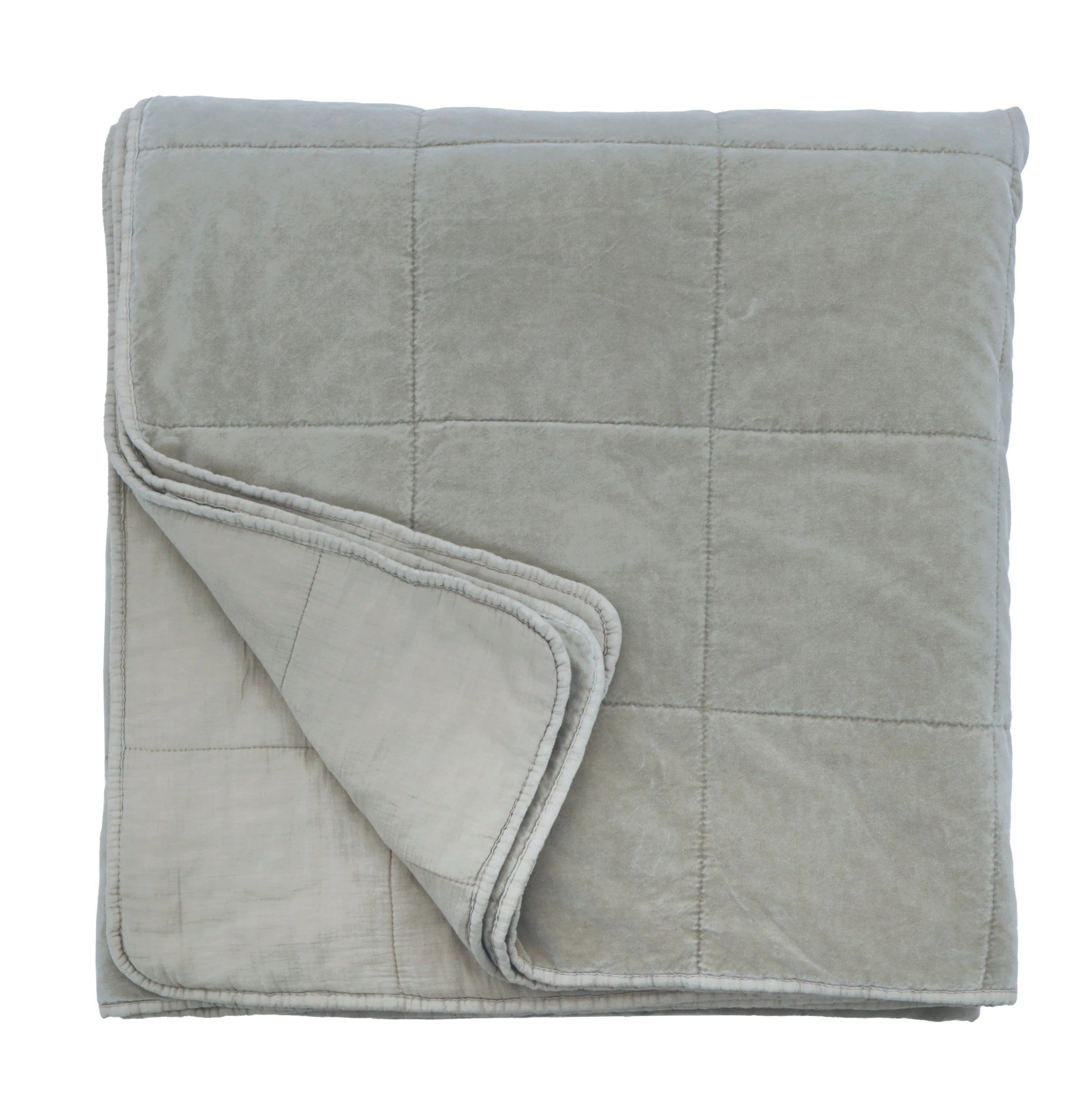 Amsterdam Coverlet - Shore Blue