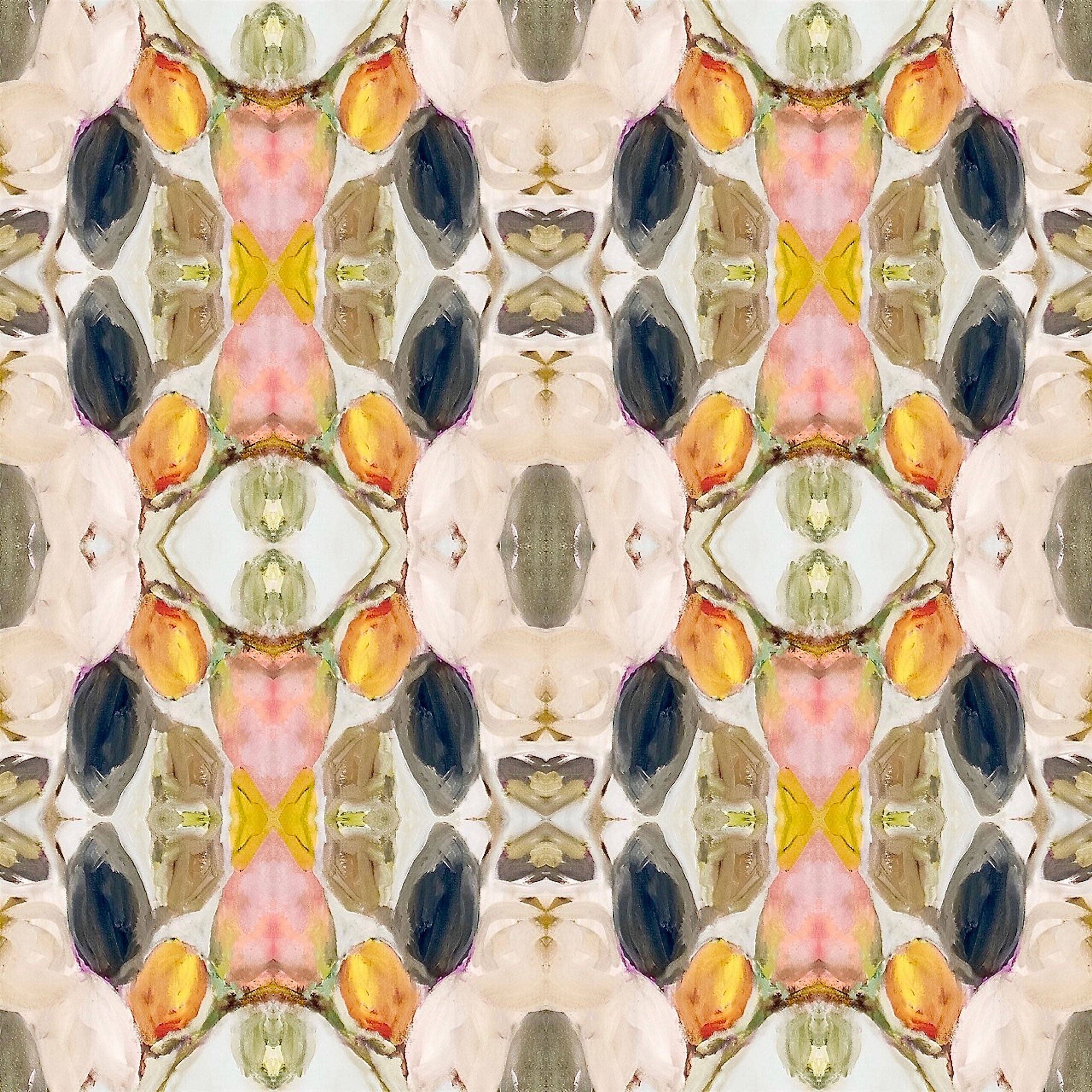 Peaches & Olives Pillow
