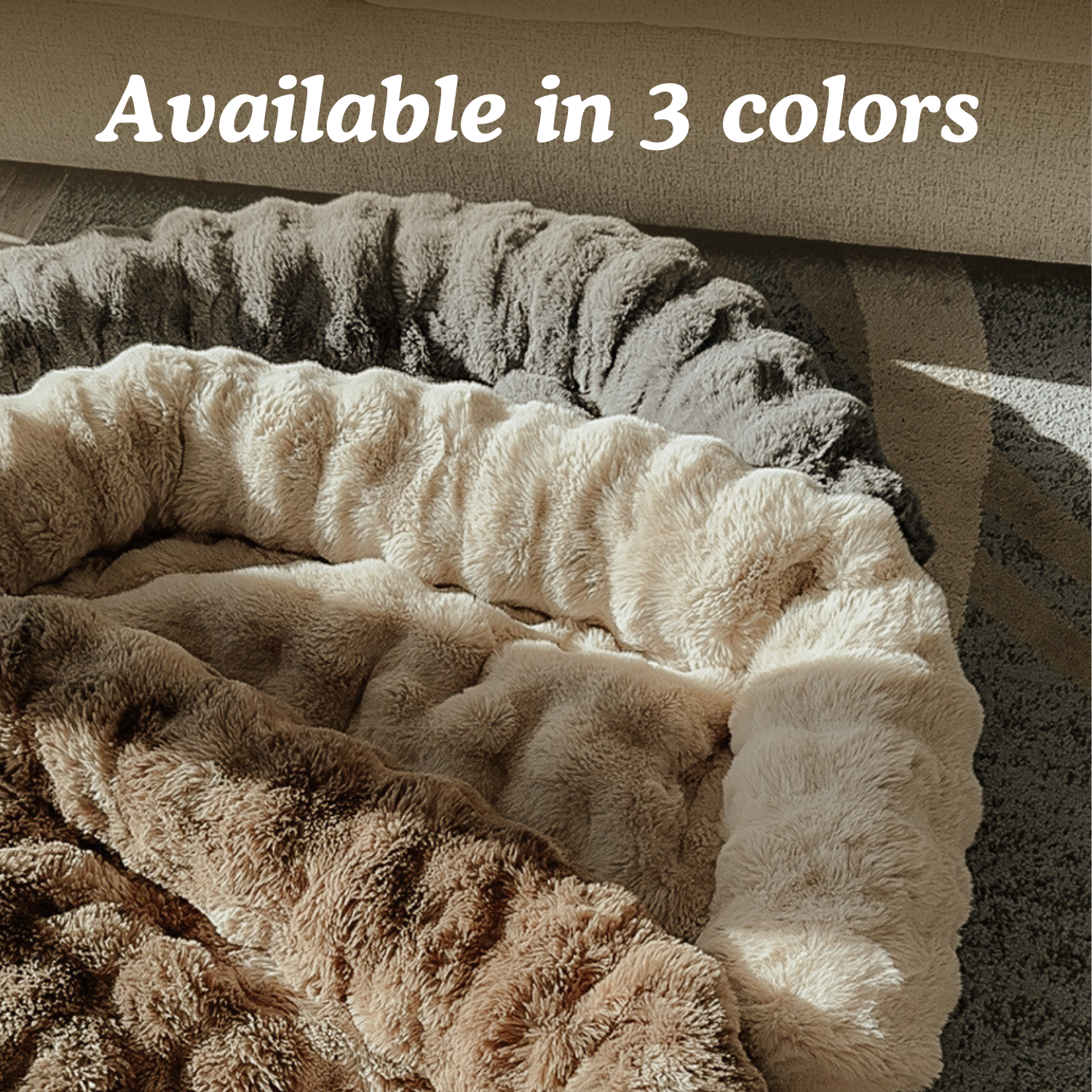 Luxurious Cozy Sofa Bed - Pelsbarn Helps Shelter Dogs!