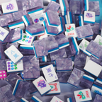 Jade Bloom Mahjong Set - Lavender Cloud 01-02