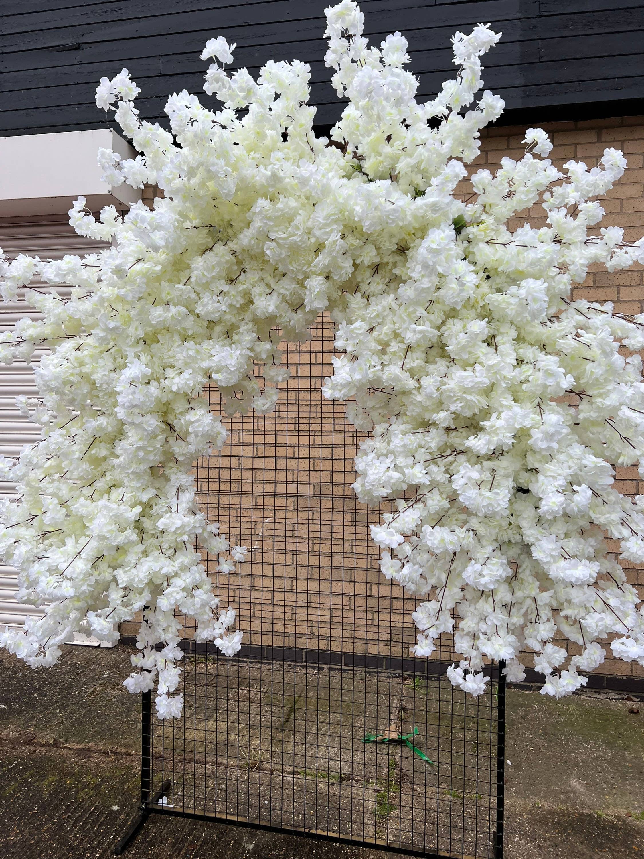 White Cherry Blossom Garland, Cherry Blossom Arch, Blossom