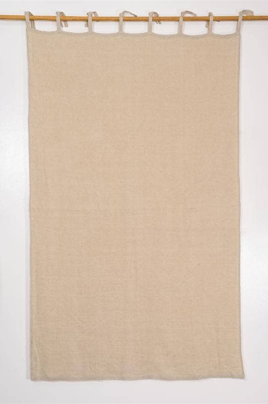 Handmade Solid Linen Curtains – Elegant, Modern Style