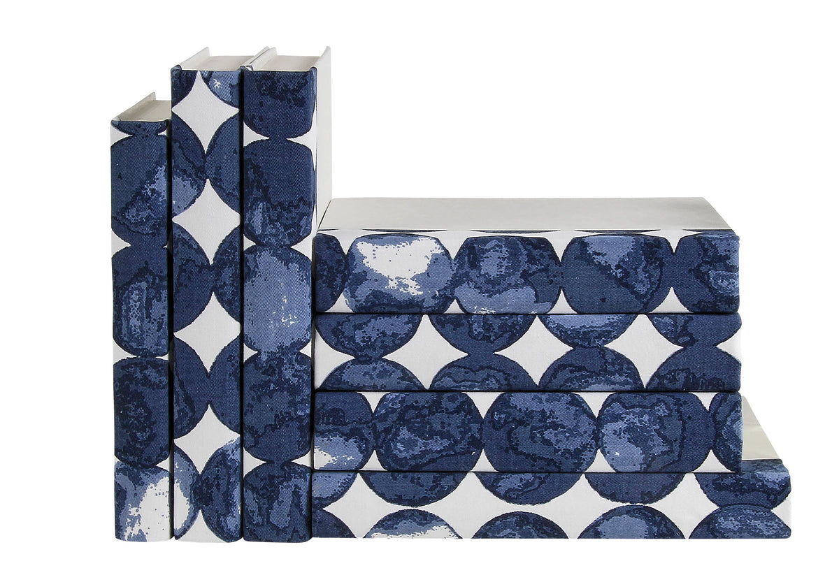 Blue Globes / Off-White Cover / 8.5-9.5"