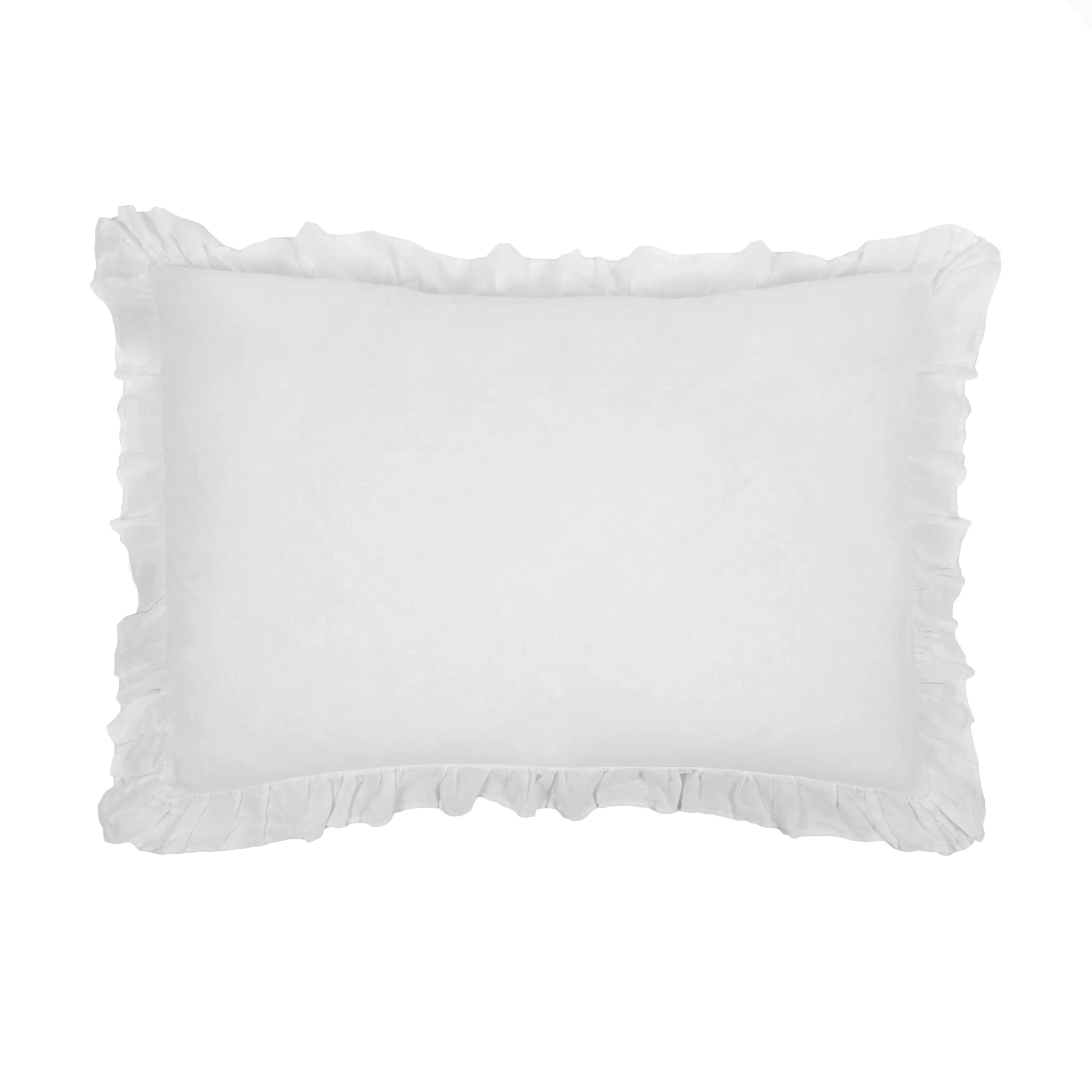 Charlie Big Pillow 28" X 36" With Insert - White