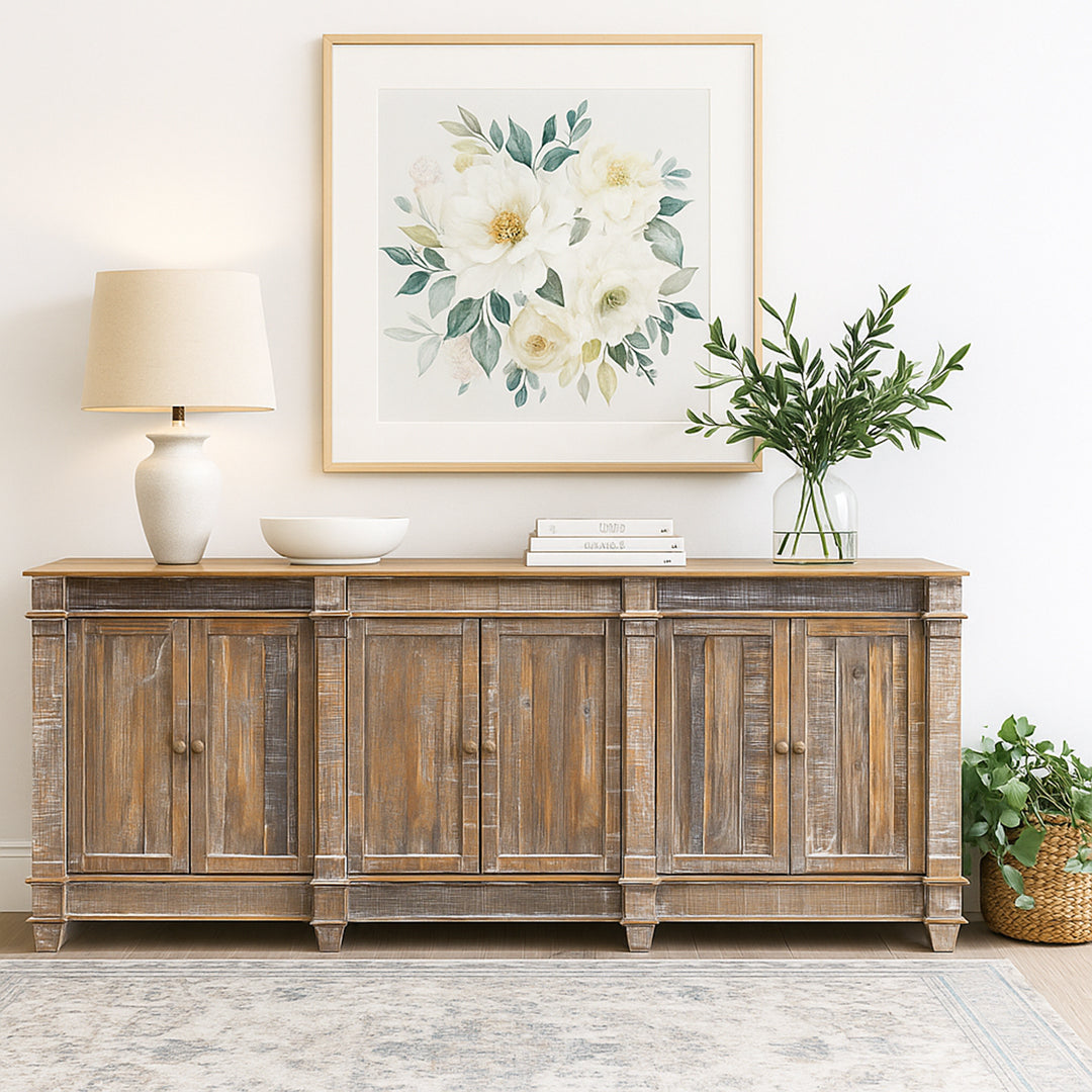 Callison 96″ plain door console