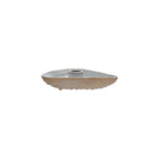 Stoneware Oyster Shell Shaped Dish, 4 Colors