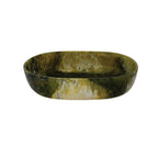 Marbled Resin Bowl, Green