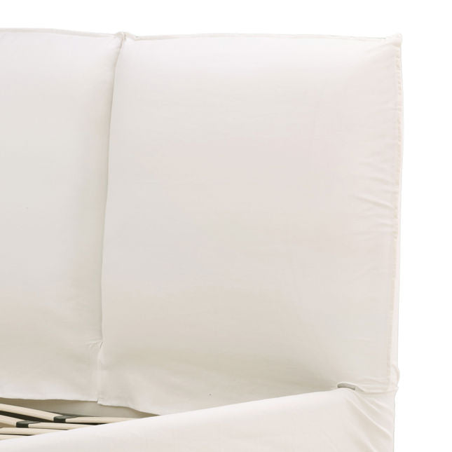 Omari Bed King Off White