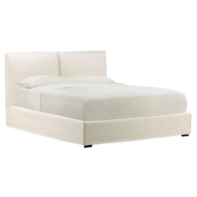 Omari Bed King Off White
