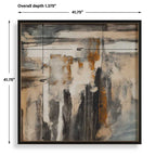 Landslide Framed Print