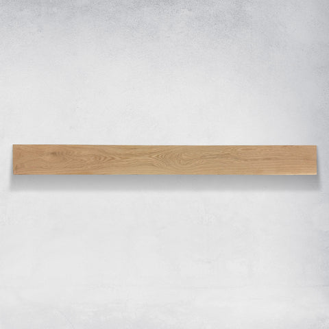 White Oak Fireplace Mantel 36" Unfinished