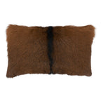 Goat Fur Pillow - Poly Filled