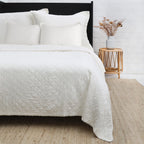 Monaco Coverlet - Ivory