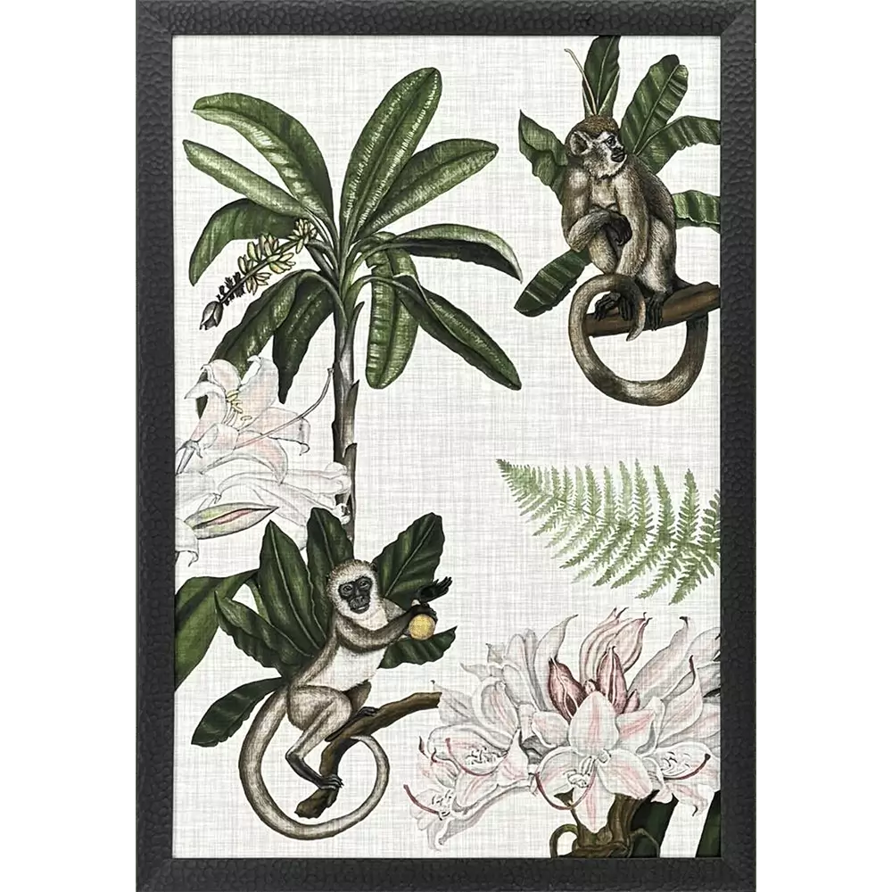 Monkey On Linen I