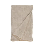 RIVER - OVERSIZED THROW - 60" X 90" - NATURAL