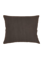 So Soft Linen Cocoa Brown Dutch Euro Pillow 28x36-Down Alternative