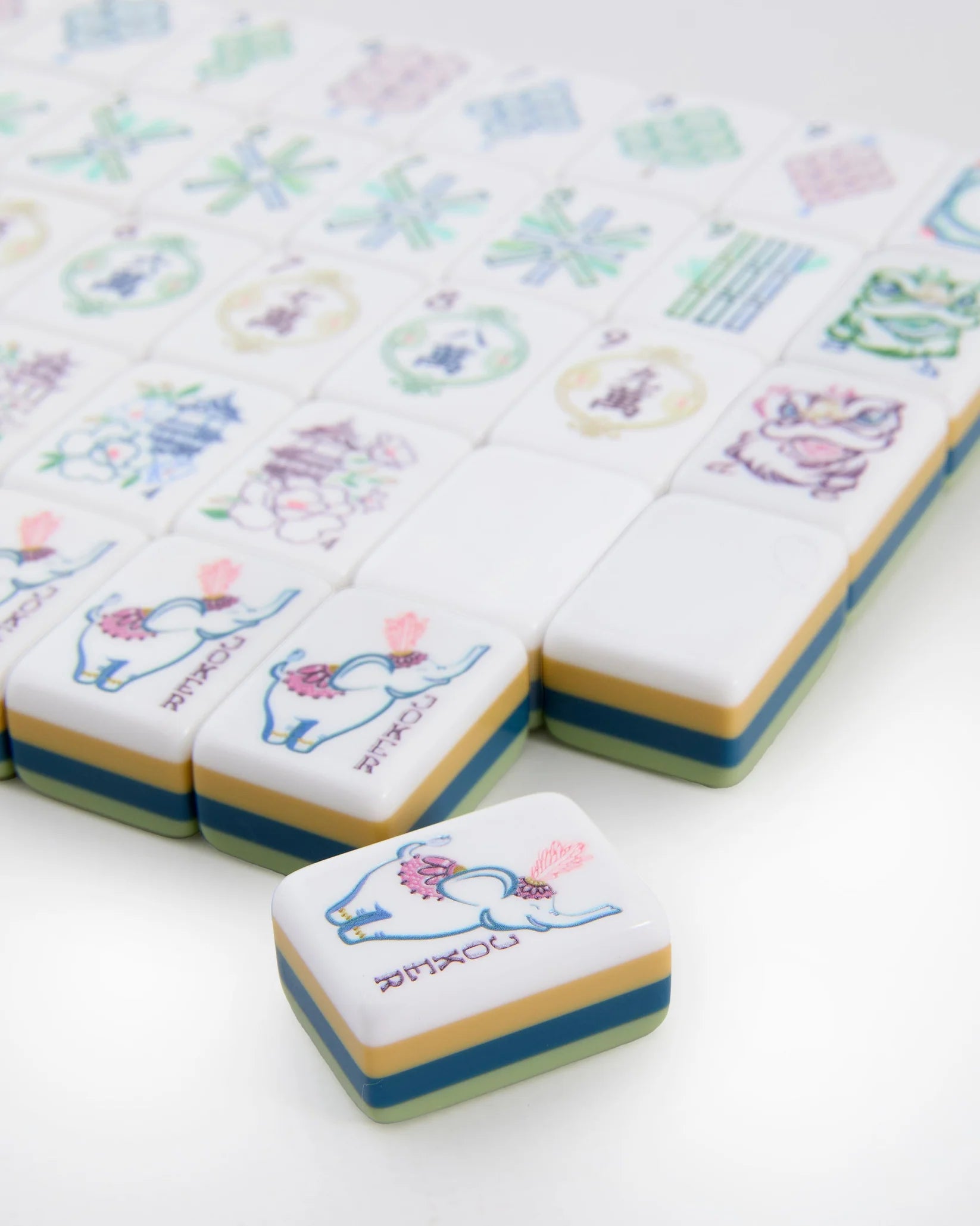 Willow Mahjong Tiles